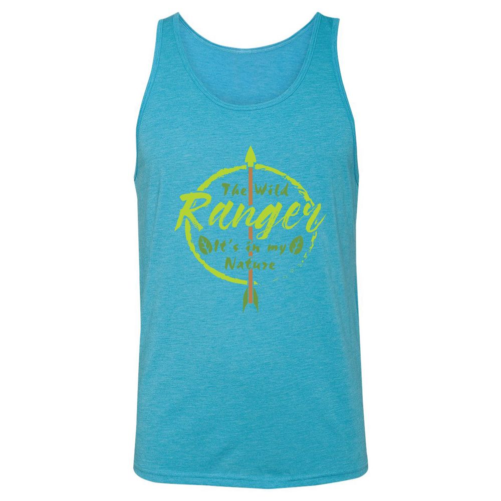 Unisex Jersey Tank - MBNZBGDN - Aqua Triblend - 3