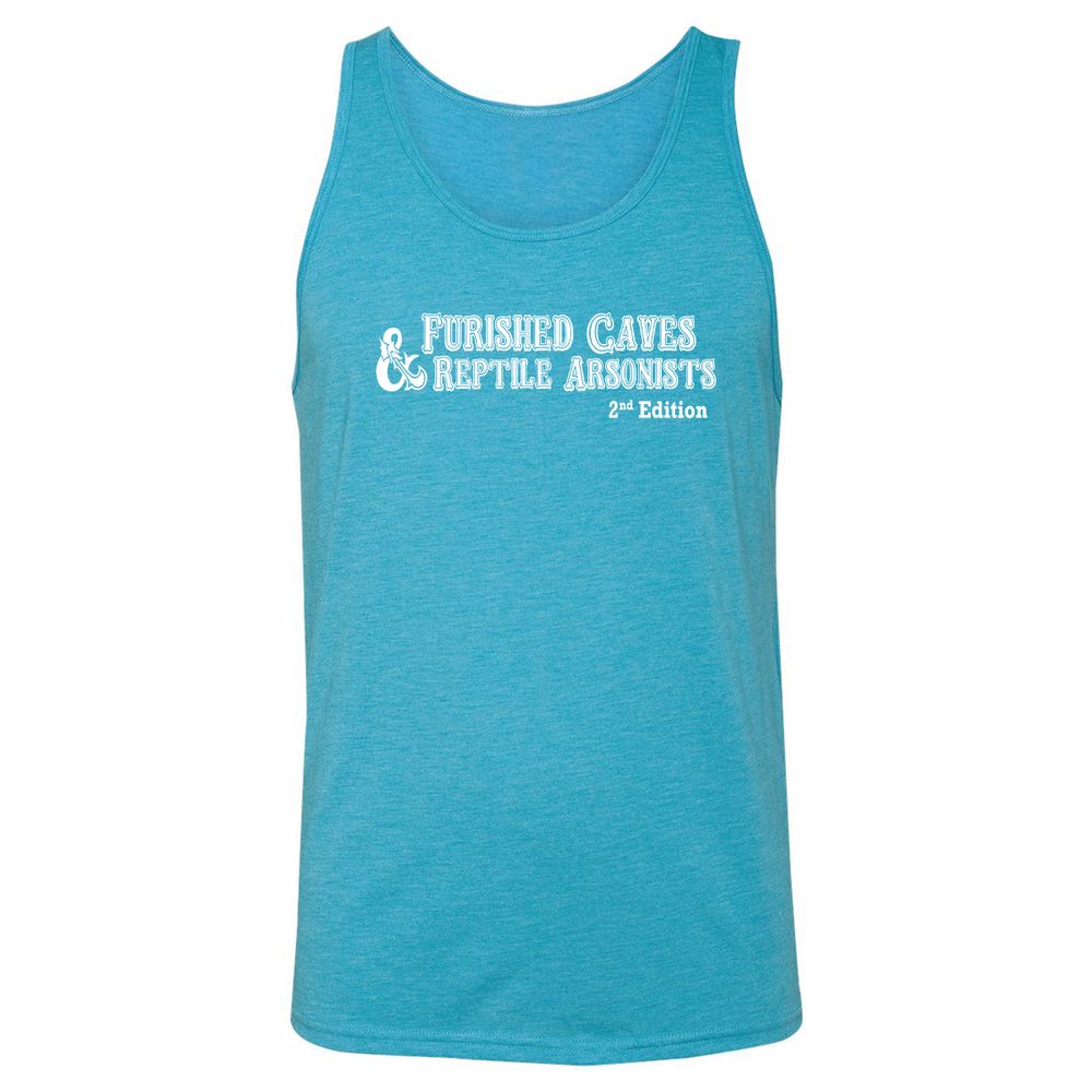 Unisex Jersey Tank - MAMYDF2H - Aqua Triblend - 3