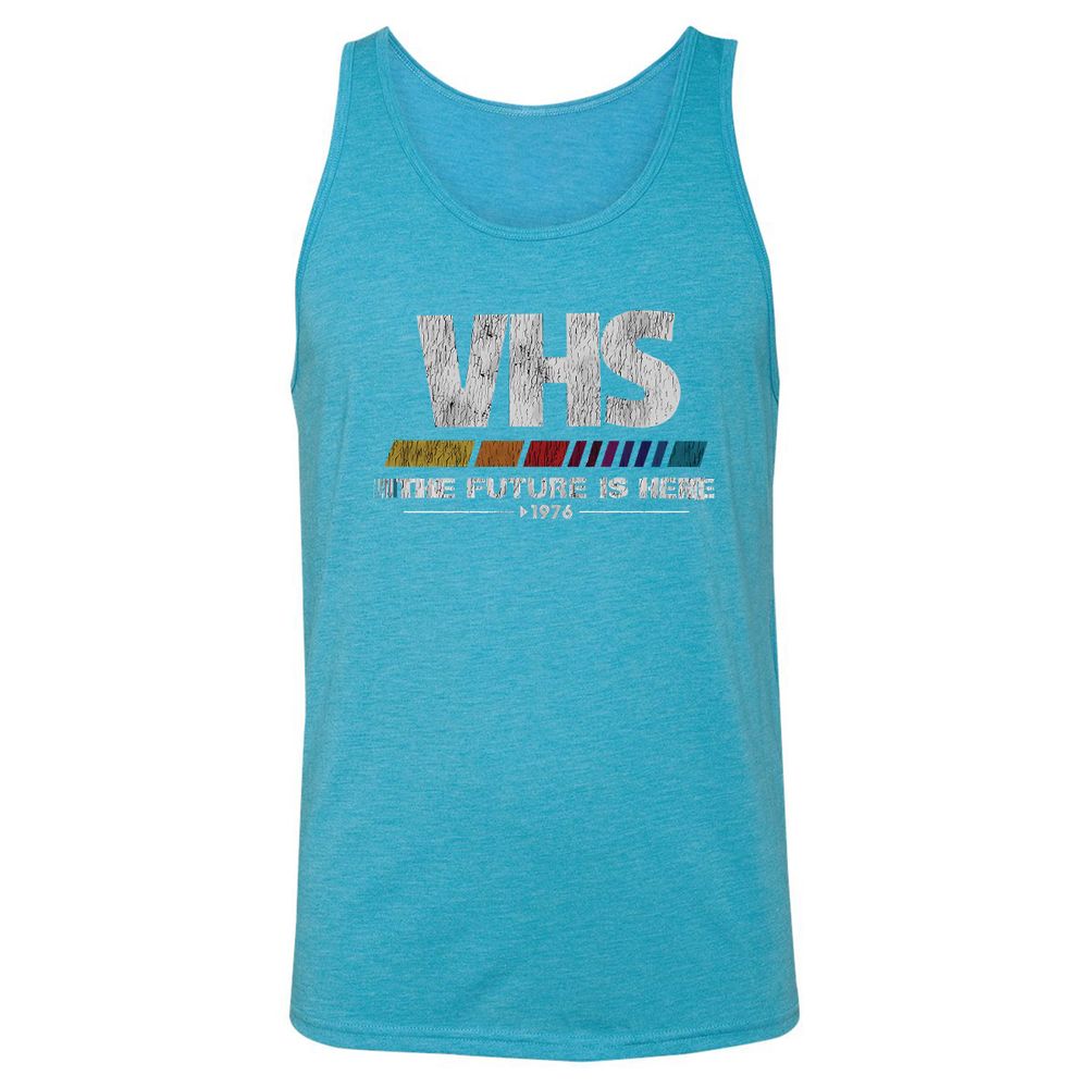 Unisex Jersey Tank - E2WTBH19 - Aqua Triblend - 3