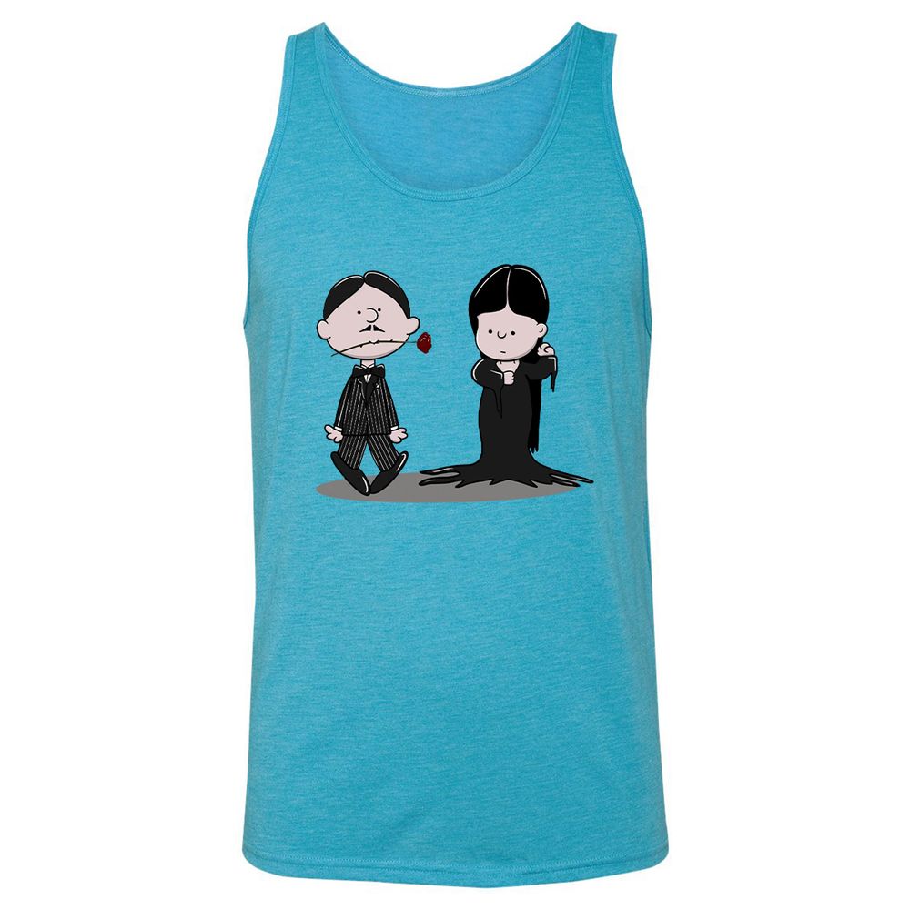 Unisex Jersey Tank - JPFHQRG5 - Aqua Triblend - 3