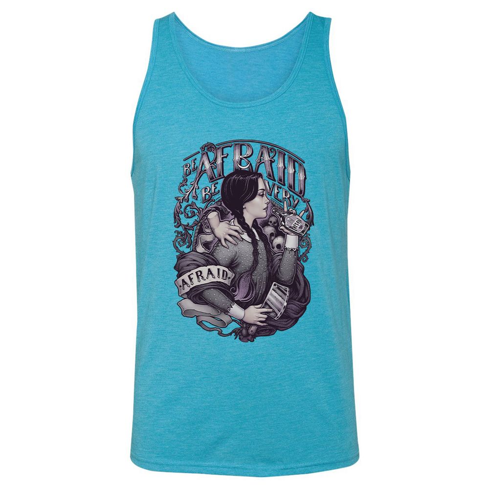 Unisex Jersey Tank - H66P8H5J - Aqua Triblend - 3