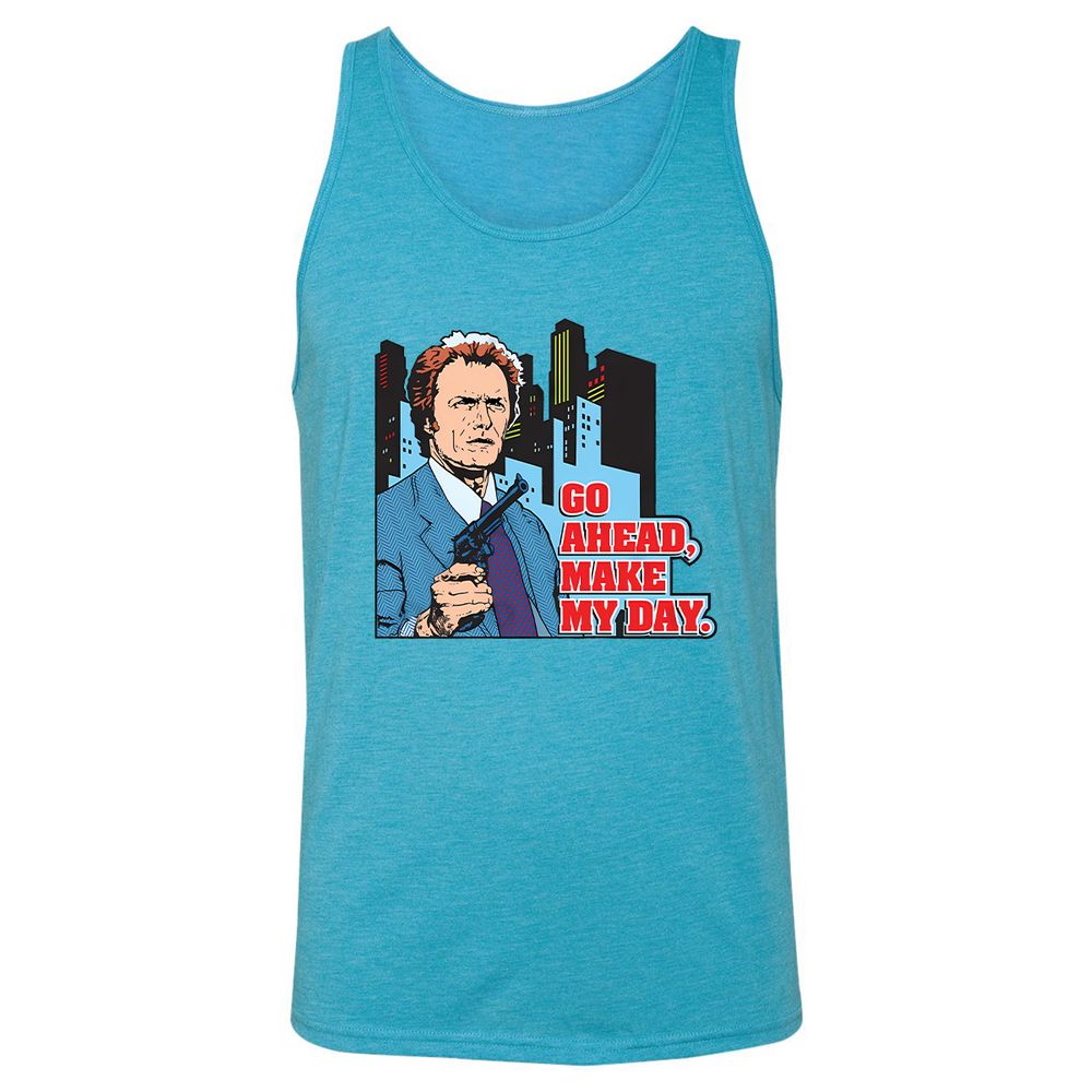 Unisex Jersey Tank - 921ZP9UK - Aqua Triblend - 3