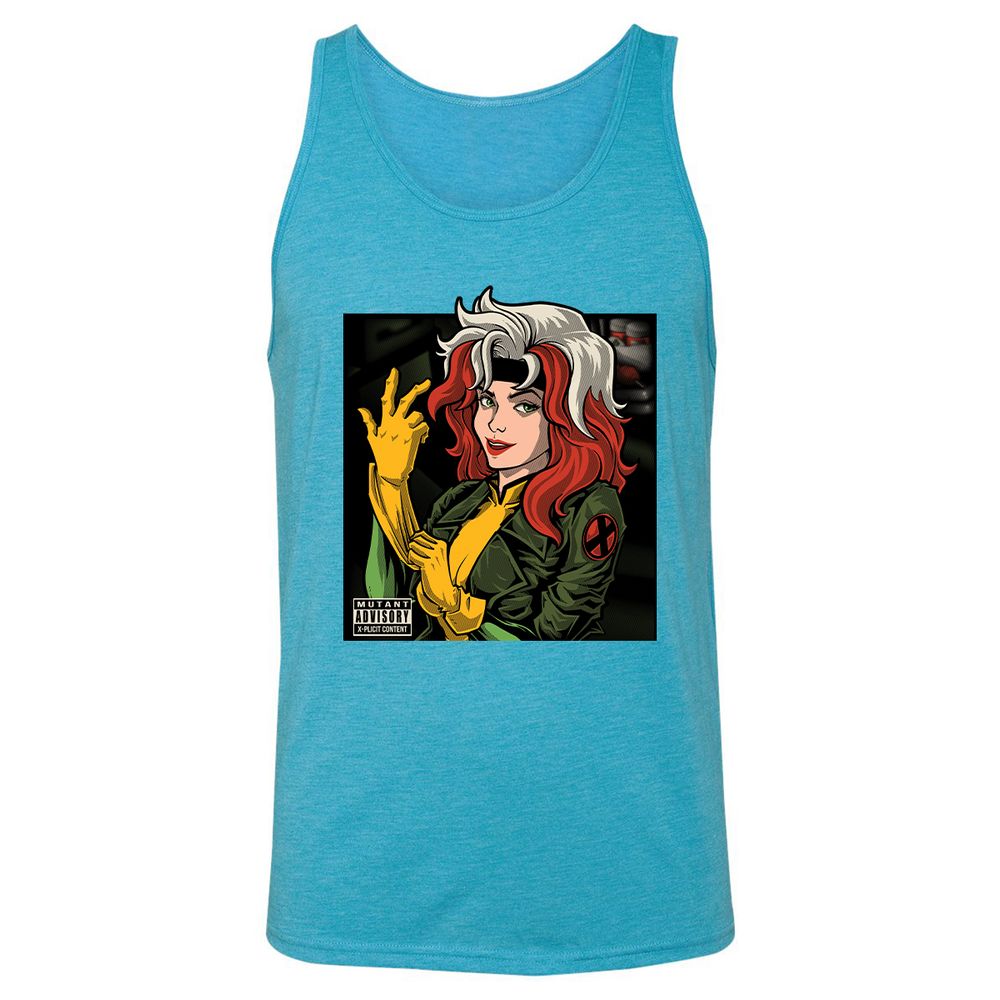 Unisex Jersey Tank - 3QJNE991 - Aqua Triblend - 3