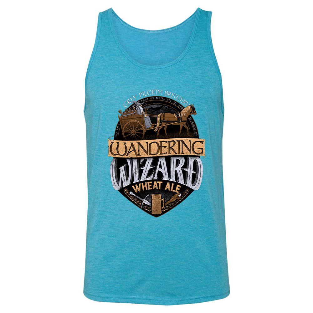 Unisex Jersey Tank - D6NGDM4H - Aqua Triblend - 3