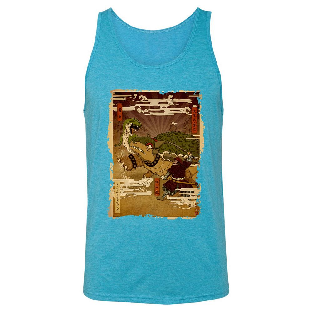Unisex Jersey Tank - RDLKVFKR - Aqua Triblend - 3
