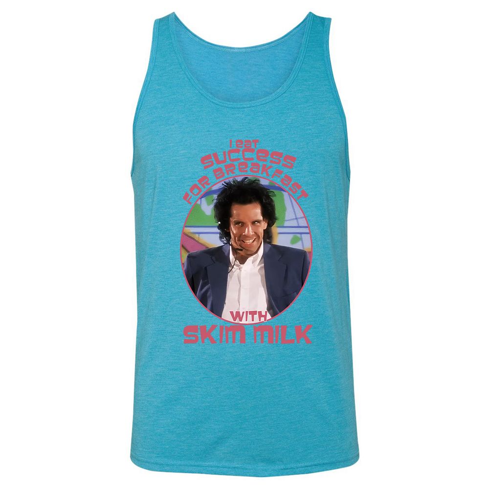 Unisex Jersey Tank - LNYNR4A4 - Aqua Triblend - 3