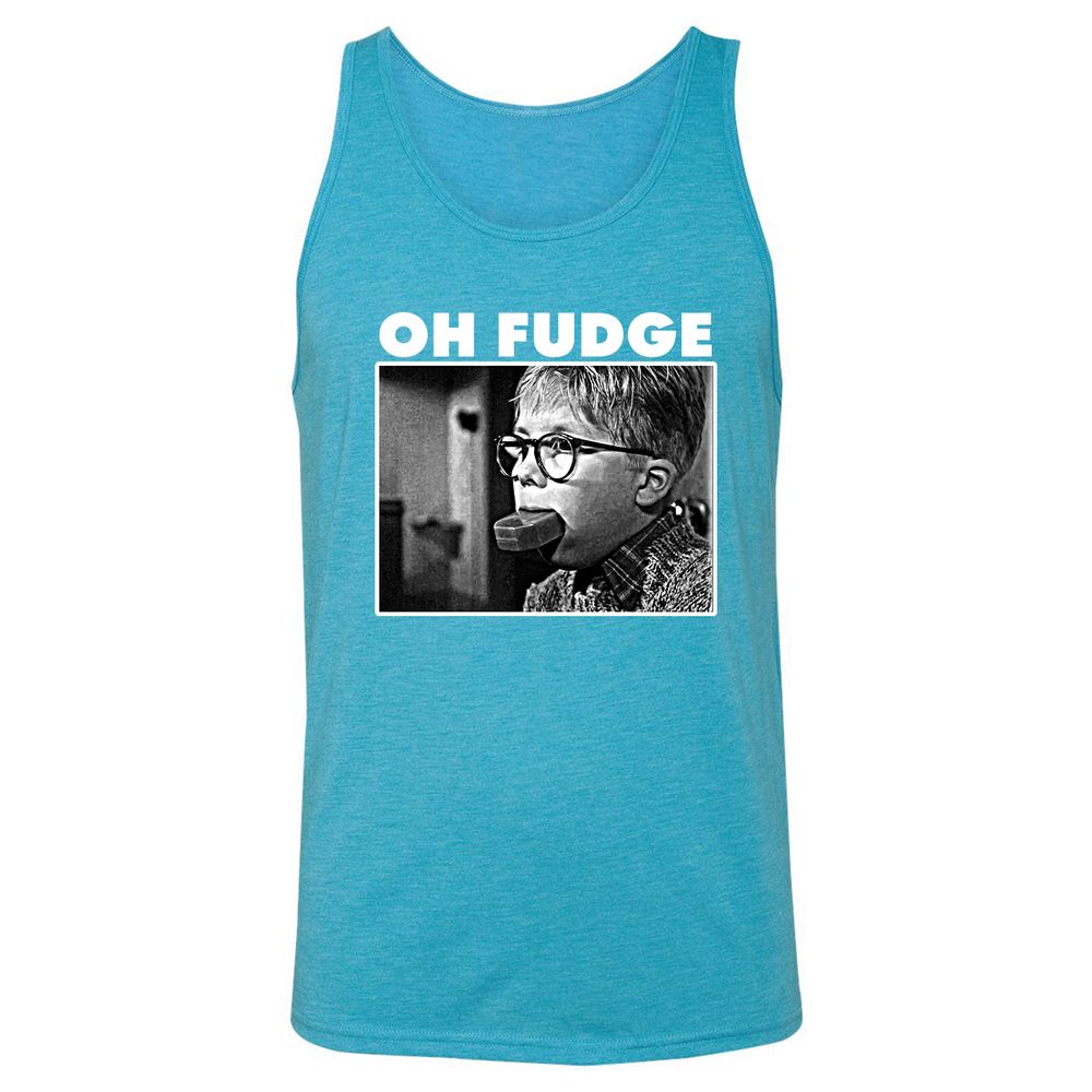 Unisex Jersey Tank - 4BTX14PG - Aqua Triblend - 3
