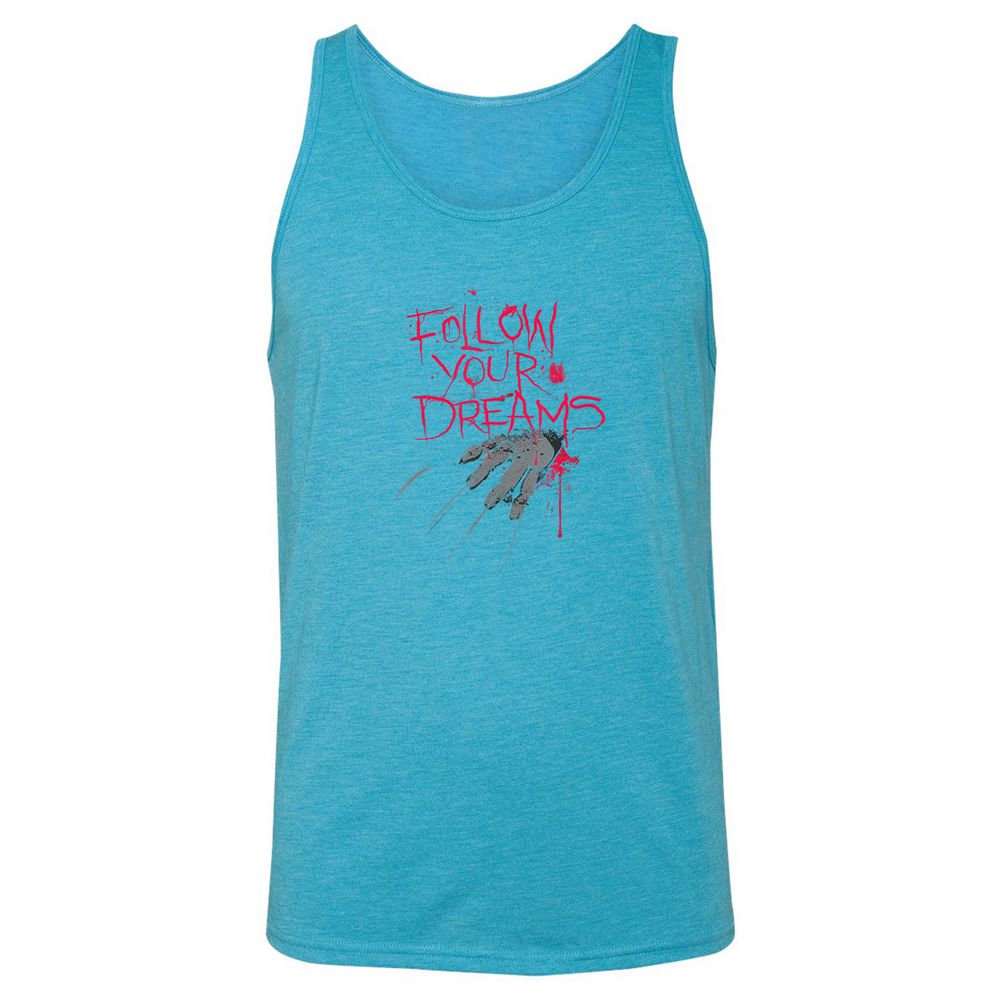 Unisex Jersey Tank - VKG4GRUC - Aqua Triblend - 3