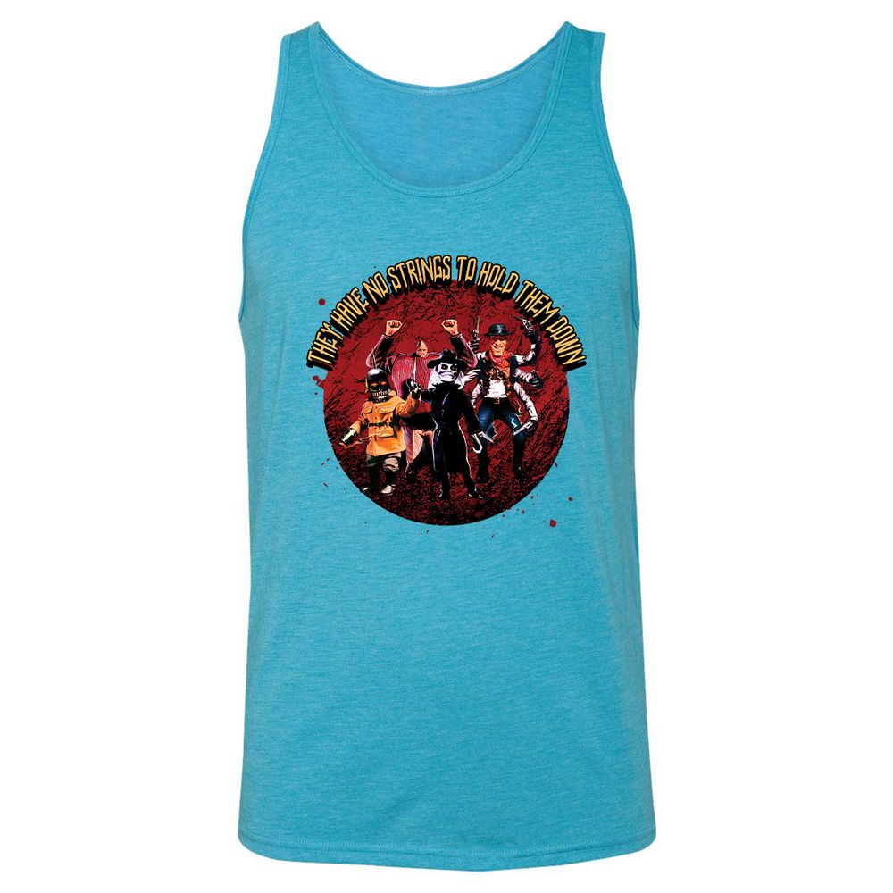 Unisex Jersey Tank - YJ649YJ3 - Aqua Triblend - 3