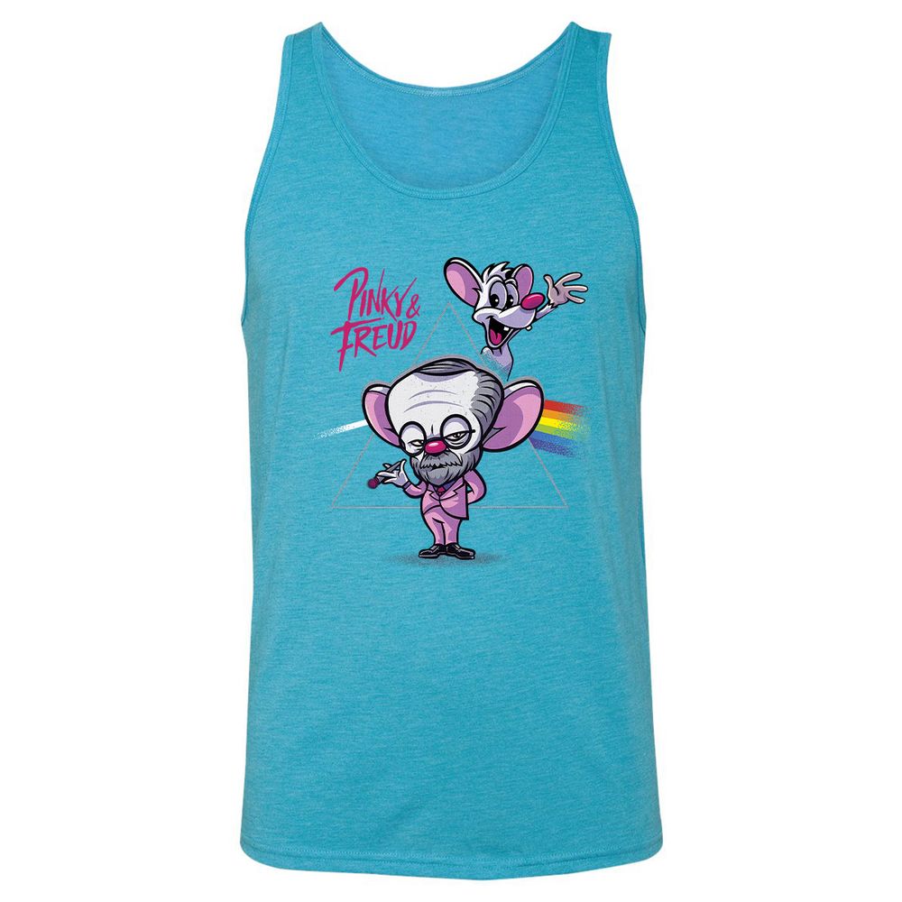 Unisex Jersey Tank - Y3MW6BJV - Aqua Triblend - 3