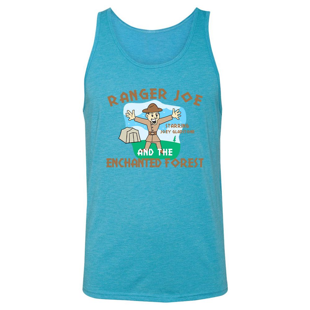 Unisex Jersey Tank - 4X291EPZ - Aqua Triblend - 3