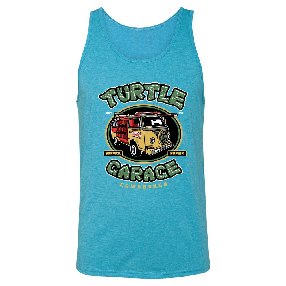 Unisex Jersey Tank - A5Y6334L - Aqua Triblend - 3