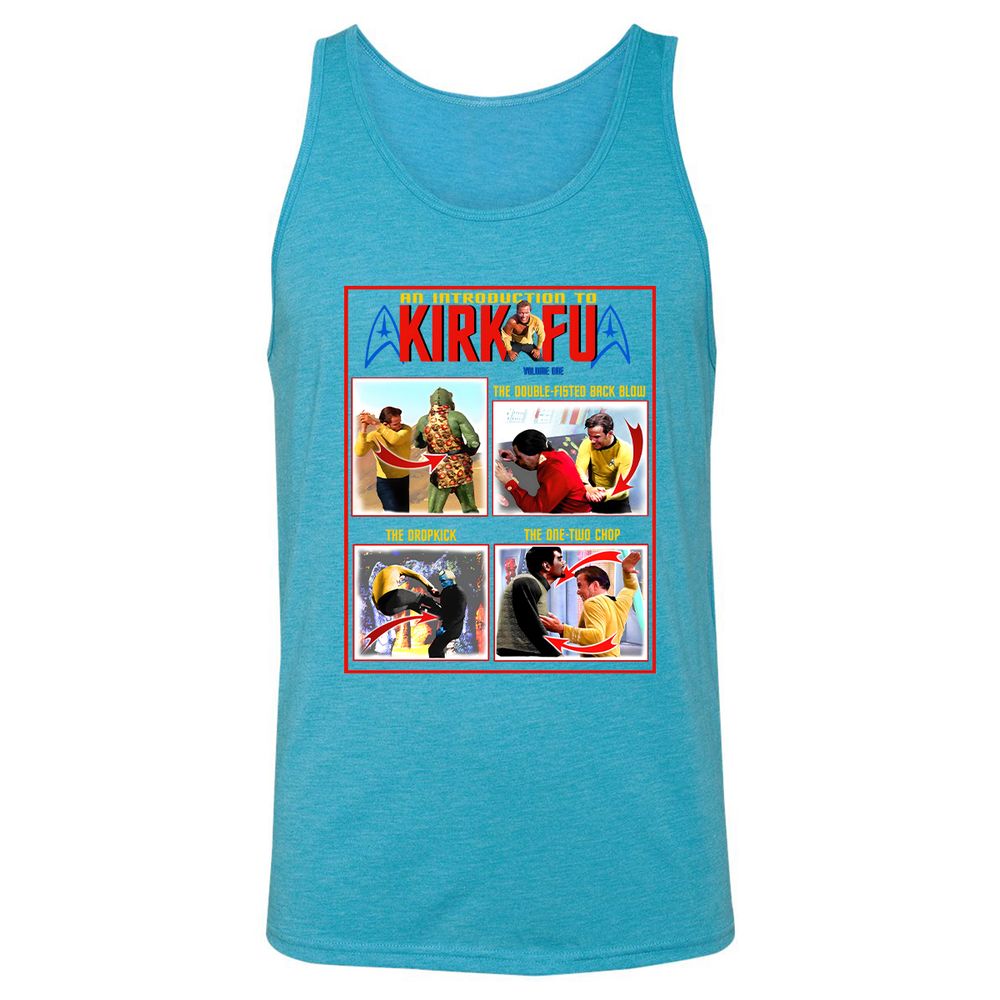 Unisex Jersey Tank - 6FQD4ESH - Aqua Triblend - 3