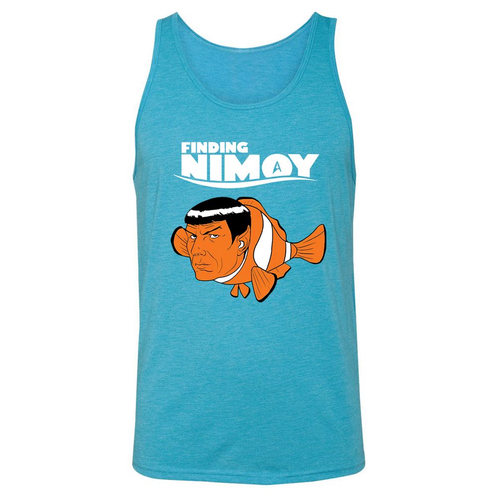 Unisex Jersey Tank - QA2LSPYR - Aqua Triblend - 3