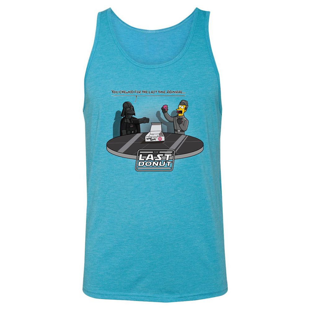 Unisex Jersey Tank - CVQKX2FG - Aqua Triblend - 3