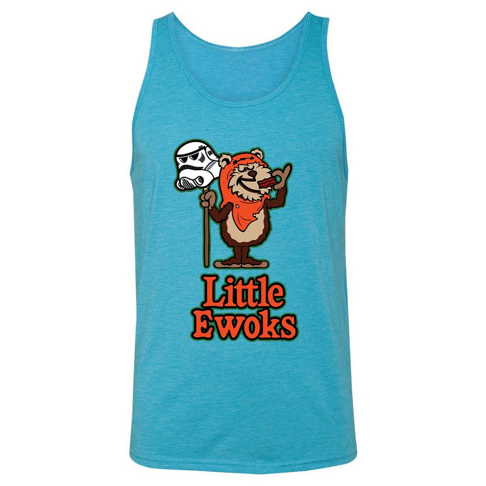 Unisex Jersey Tank - R9YQTTMD - Aqua Triblend - 3