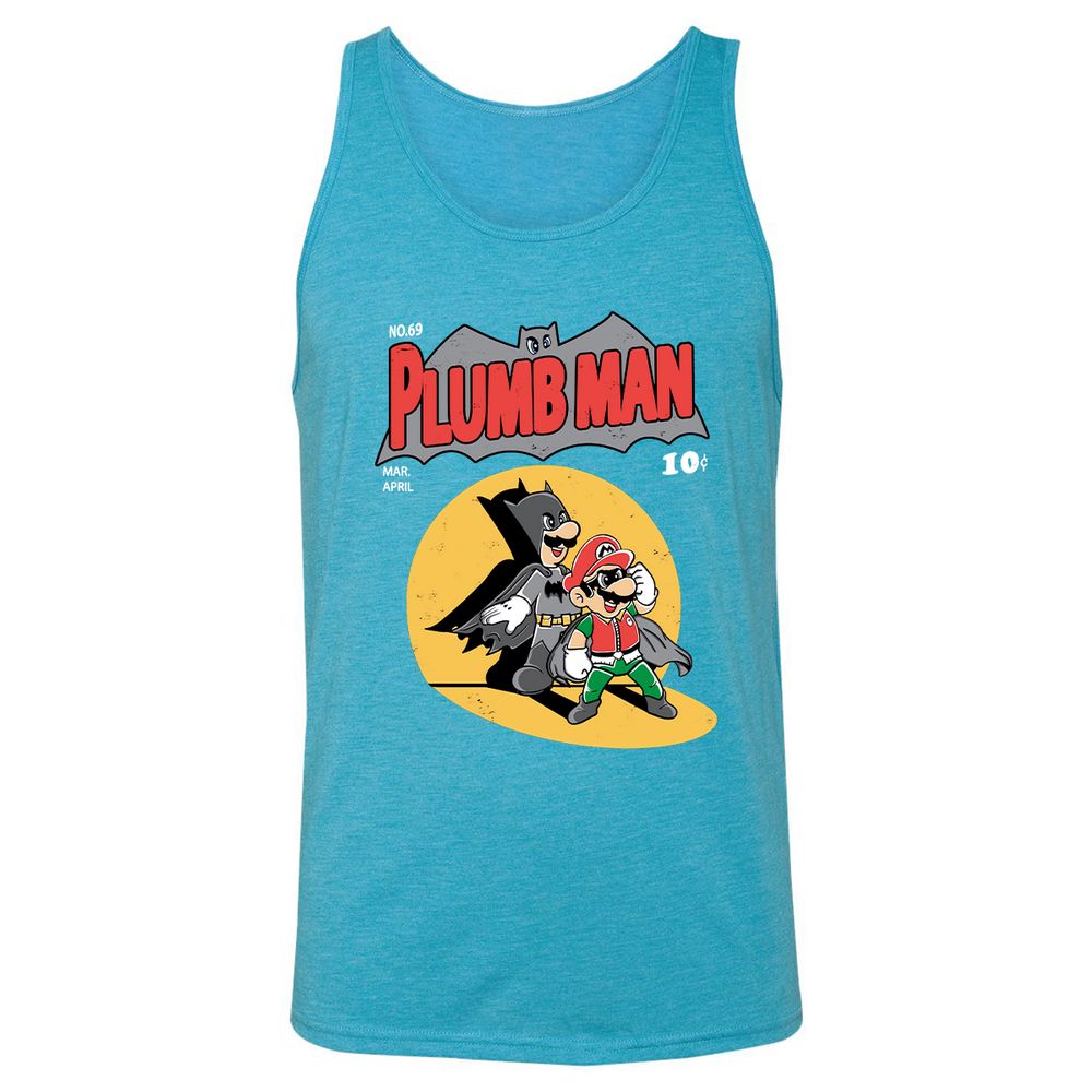 Unisex Jersey Tank - VTSUFP38 - Aqua Triblend - 3