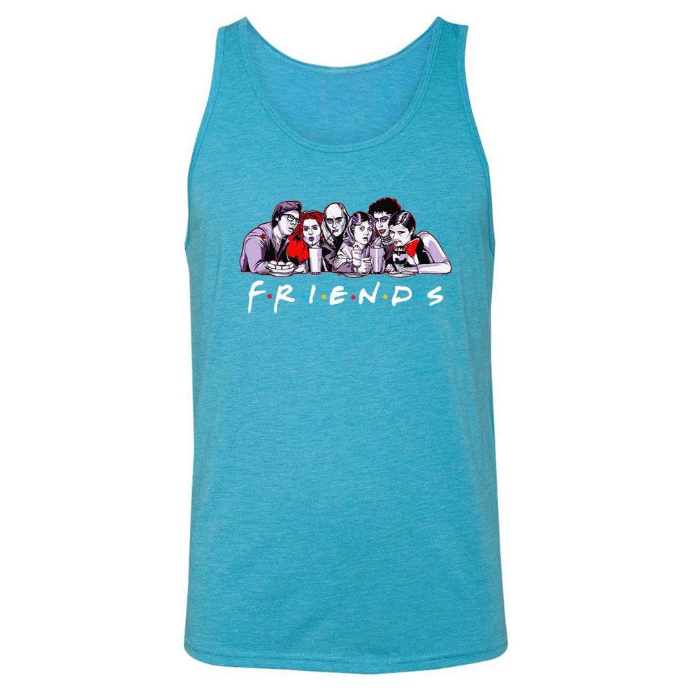 Unisex Jersey Tank - WR1GALQA - Aqua Triblend - 3
