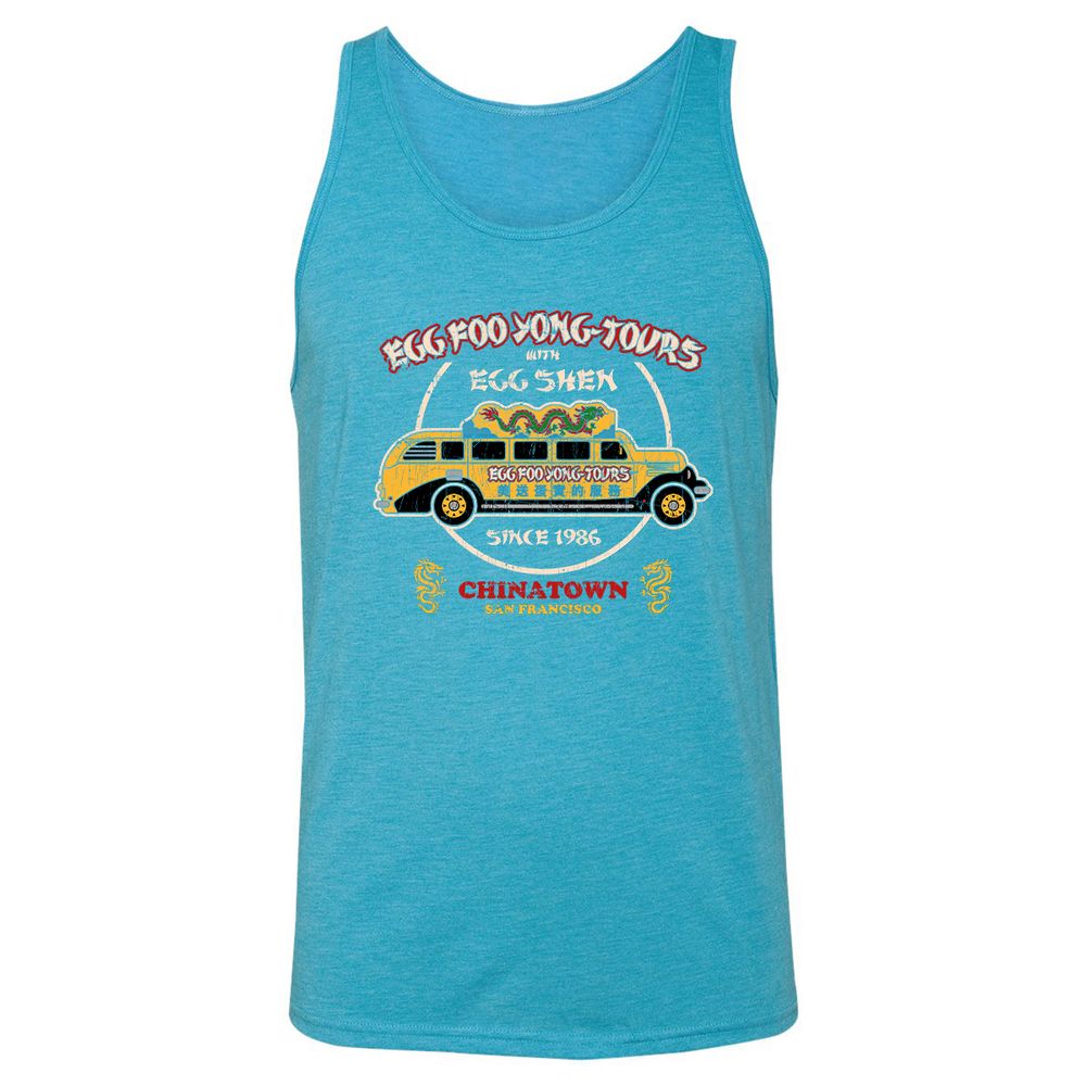 Unisex Jersey Tank - 5T5YT1MC - Aqua Triblend - 3