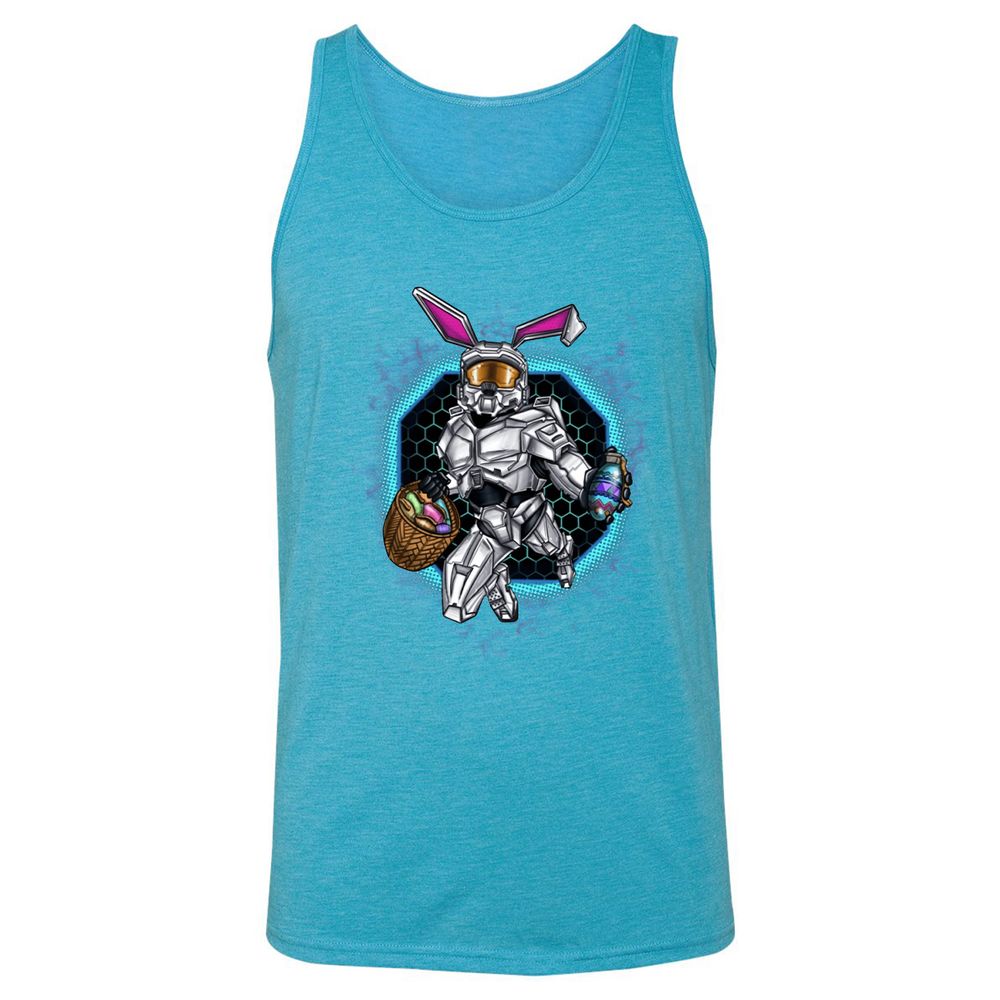 Unisex Jersey Tank - JN2JWGCT - Aqua Triblend - 3