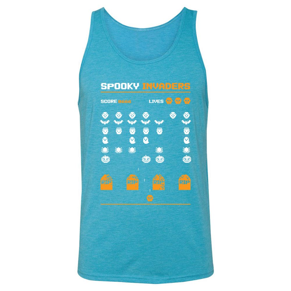 Unisex Jersey Tank - 6RJ4ZJVF - Aqua Triblend - 3