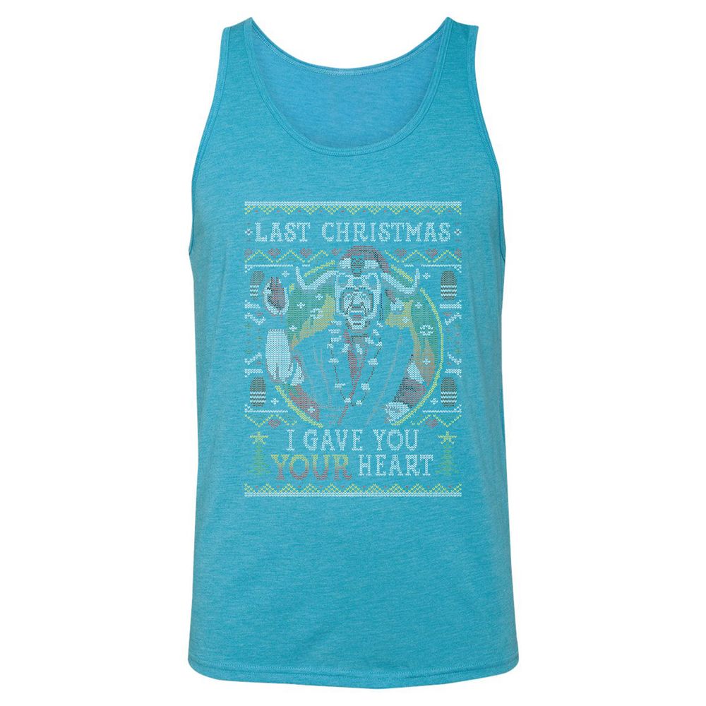 Unisex Jersey Tank - 4QNTV67X - Aqua Triblend - 3