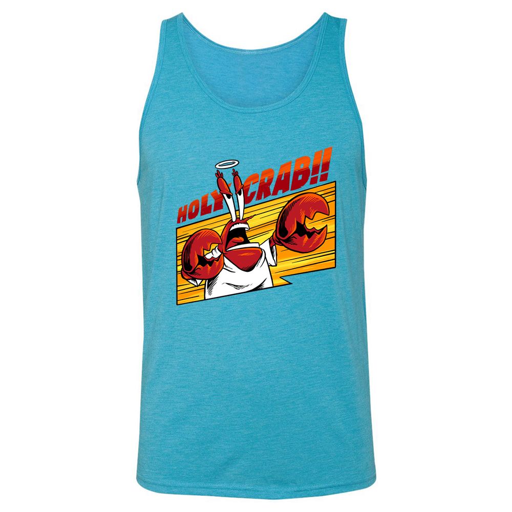 Unisex Jersey Tank - T91NZ4JX - Aqua Triblend - 3