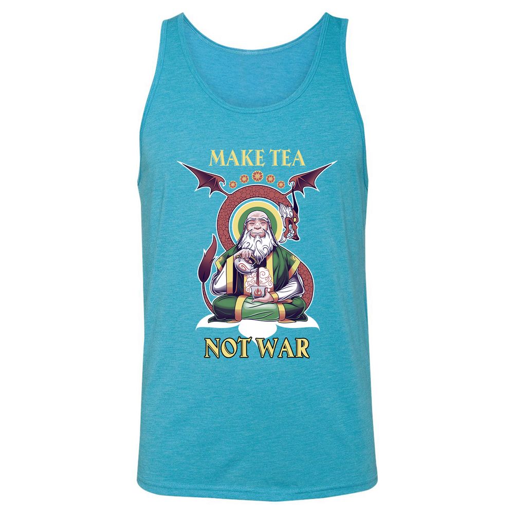 Unisex Jersey Tank - RR68CY7L - Aqua Triblend - 3