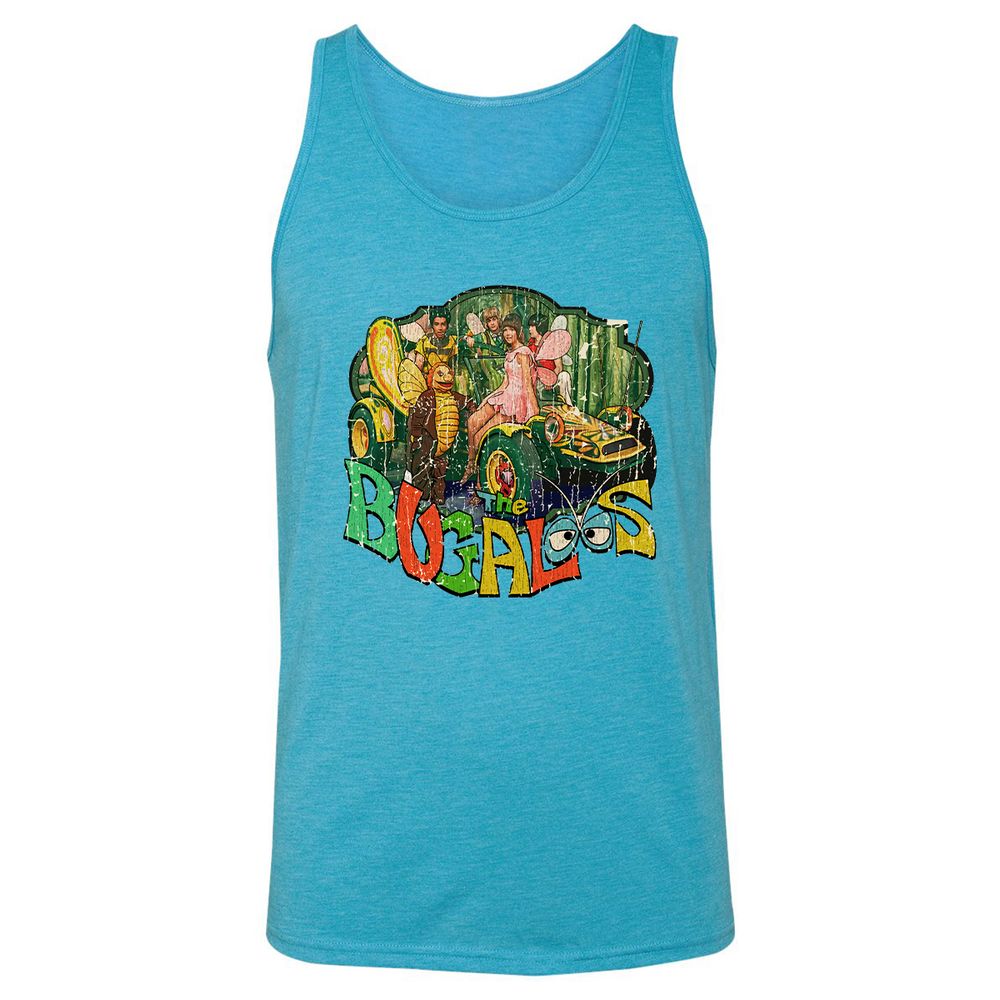 Unisex Jersey Tank - USPYBBMT - Aqua Triblend - 3