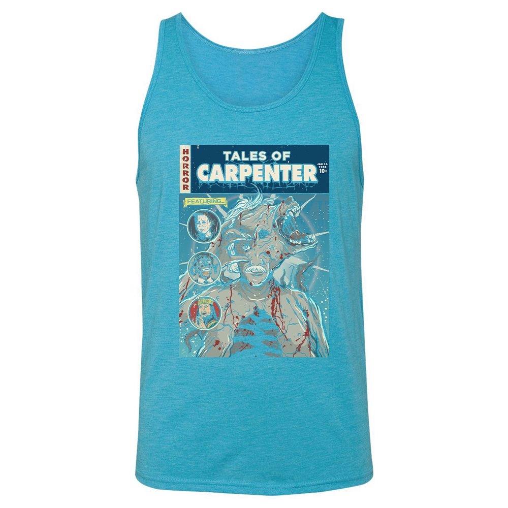 Unisex Jersey Tank - 9E9PGE6E - Aqua Triblend - 3