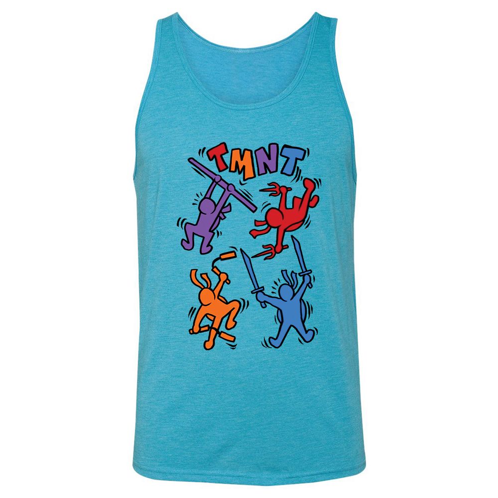 Unisex Jersey Tank - SBLA35B7 - Aqua Triblend - 3