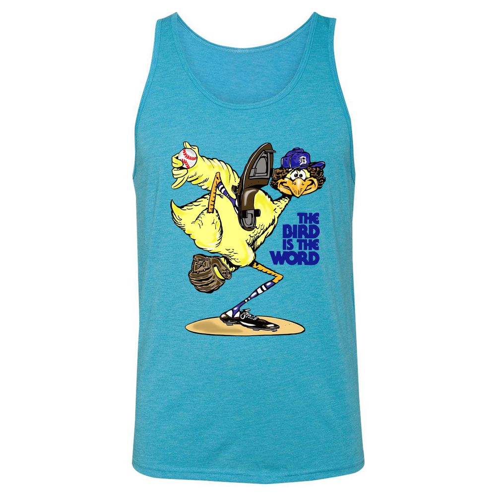 Unisex Jersey Tank - YANLC7XY - Aqua Triblend - 3