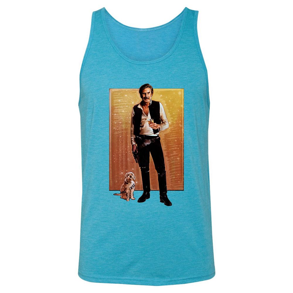Unisex Jersey Tank - YYAR3W6N - Aqua Triblend - 3