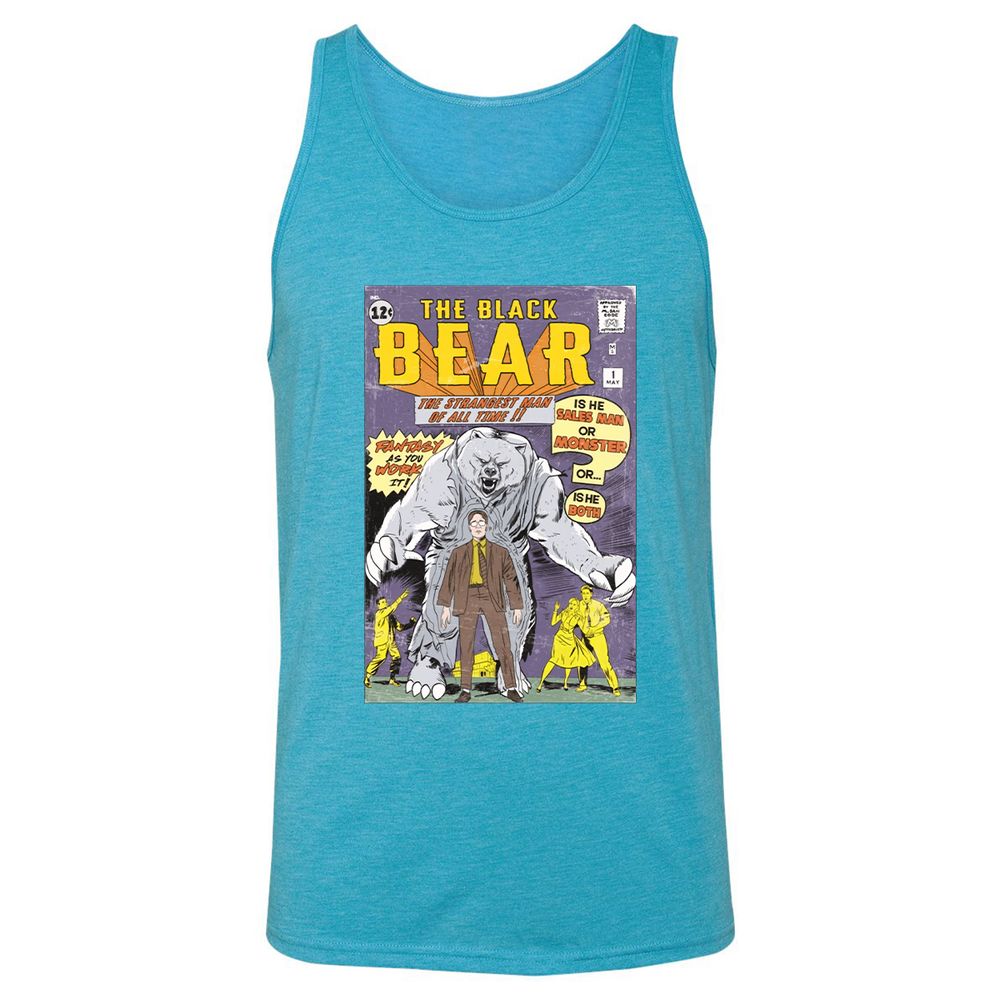 Unisex Jersey Tank - ZAEC14Z6 - Aqua Triblend - 3