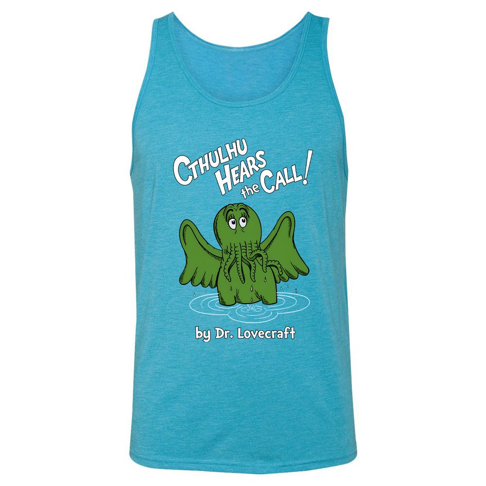 Unisex Jersey Tank - RN8URARC - Aqua Triblend - 3