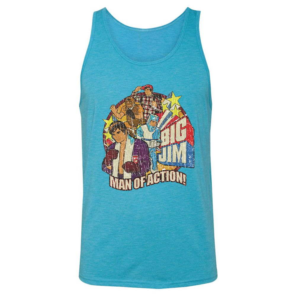 Unisex Jersey Tank - SSCEZK5K - Aqua Triblend - 3