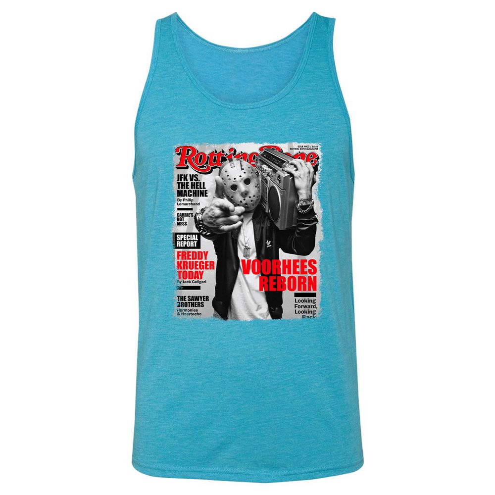 Unisex Jersey Tank - XFYK29N4 - Aqua Triblend - 3