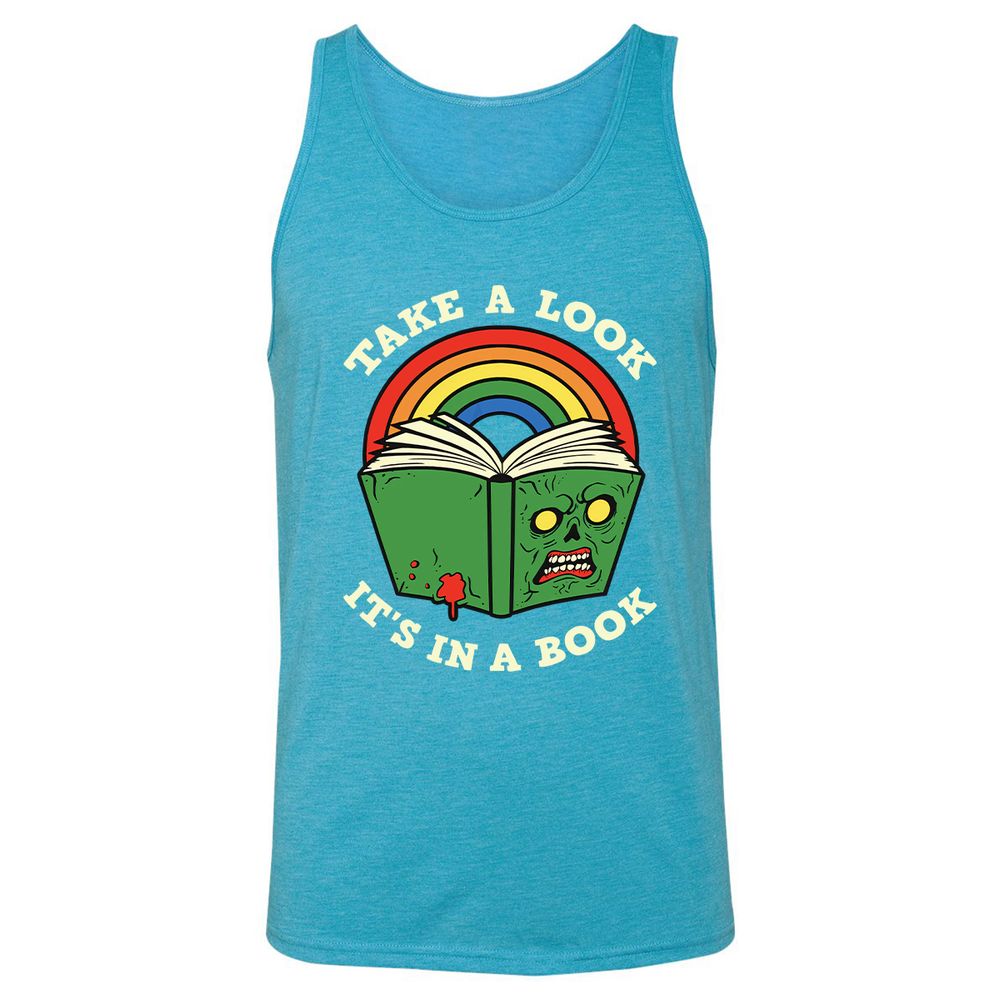 Unisex Jersey Tank - VEEVHH7X - Aqua Triblend - 3