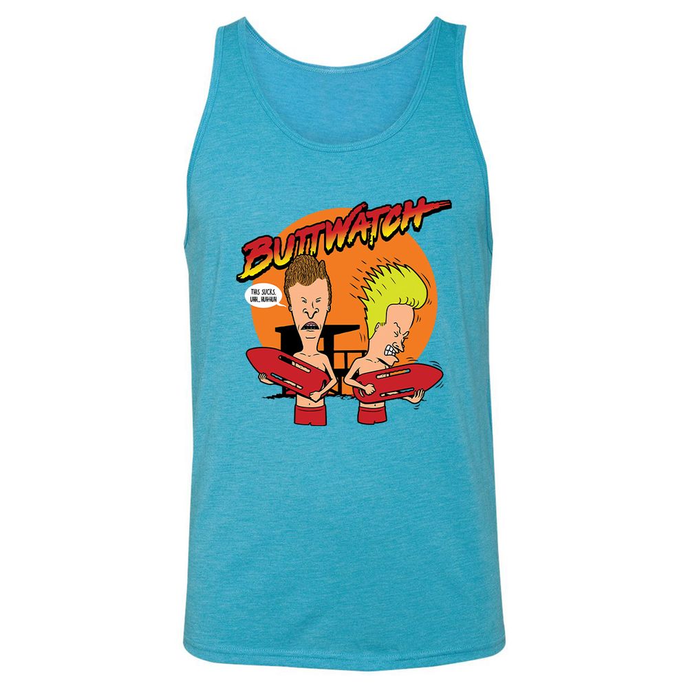 Unisex Jersey Tank - WCD3A6ML - Aqua Triblend - 3