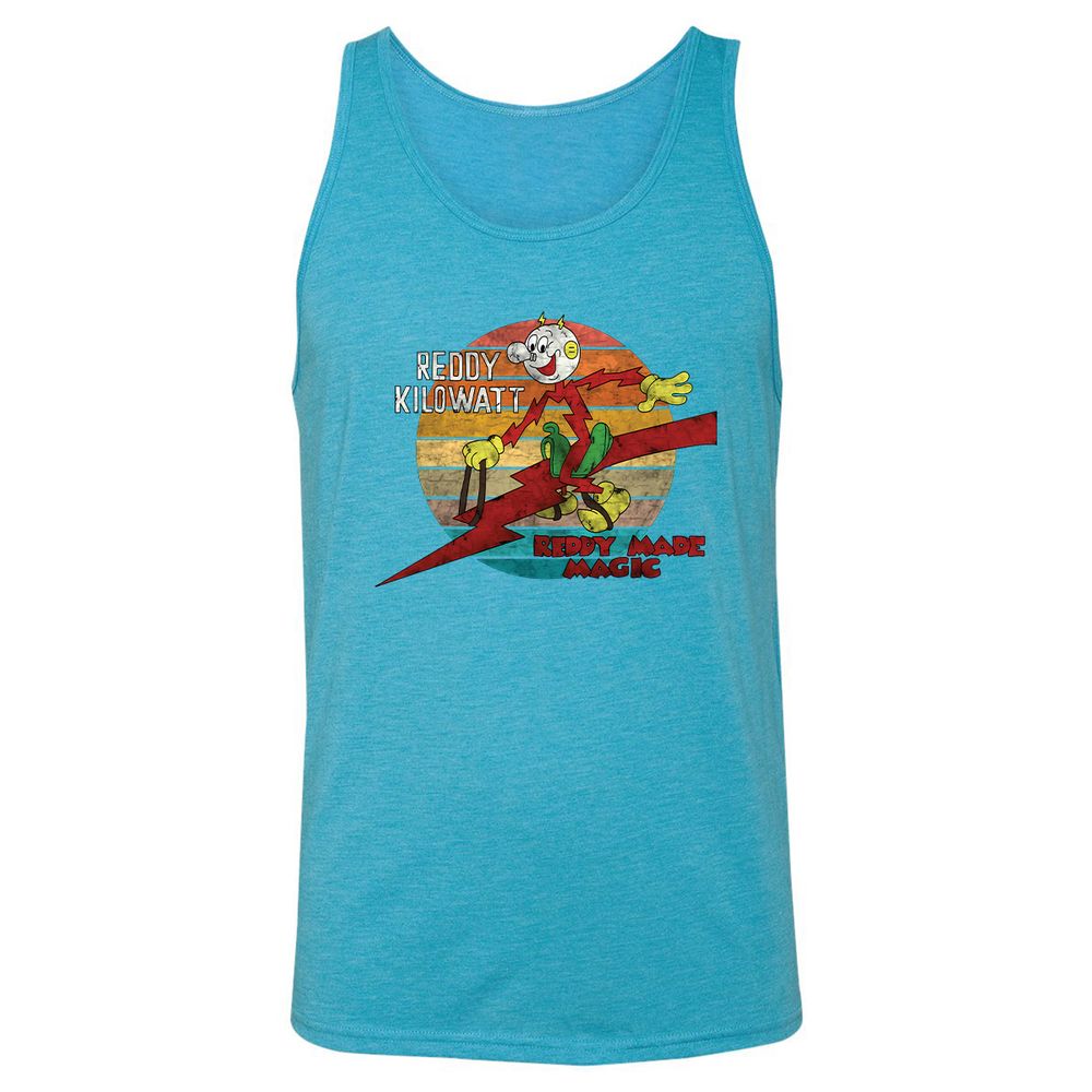 Unisex Jersey Tank - LF6CTHD6 - Aqua Triblend - 3