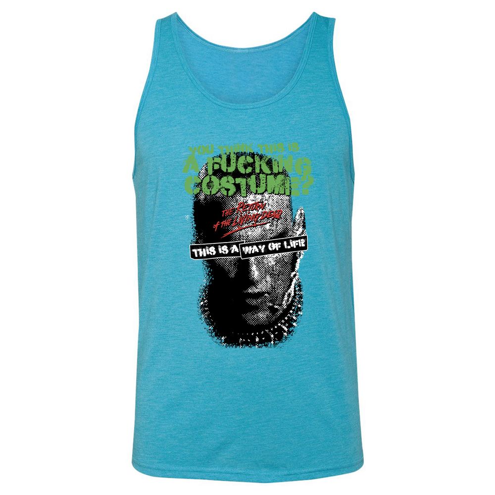 Unisex Jersey Tank - TXNXNF2H - Aqua Triblend - 3