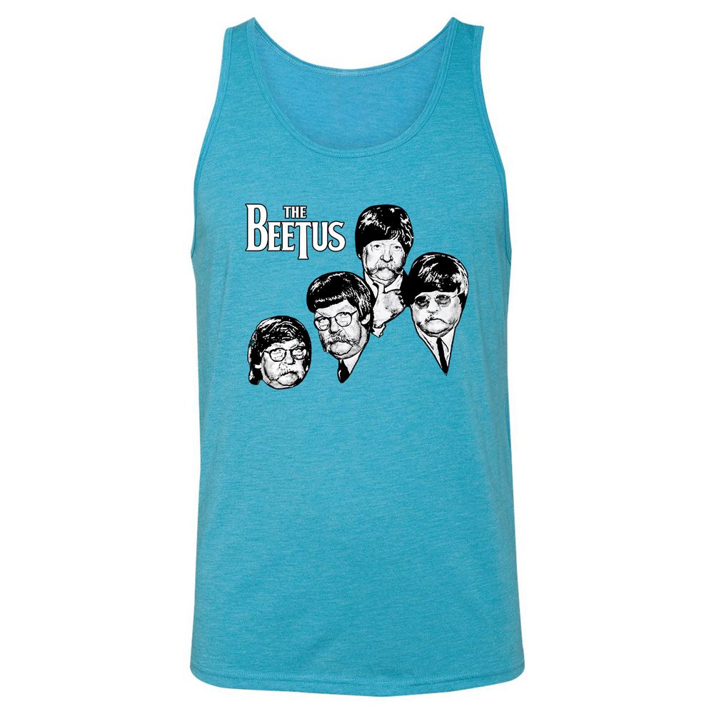Unisex Jersey Tank - F1JUQ5RW - Aqua Triblend - 3