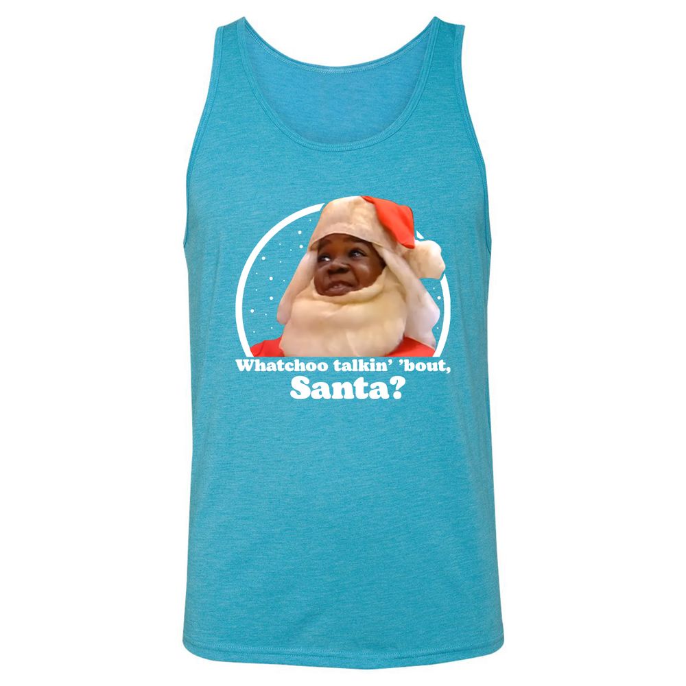 Unisex Jersey Tank - 4Y4A2KCD - Aqua Triblend - 3