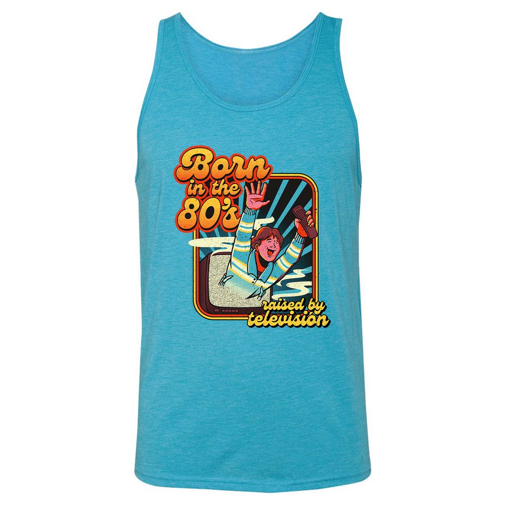 Unisex Jersey Tank - 1PCFX1JA - Aqua Triblend - 3