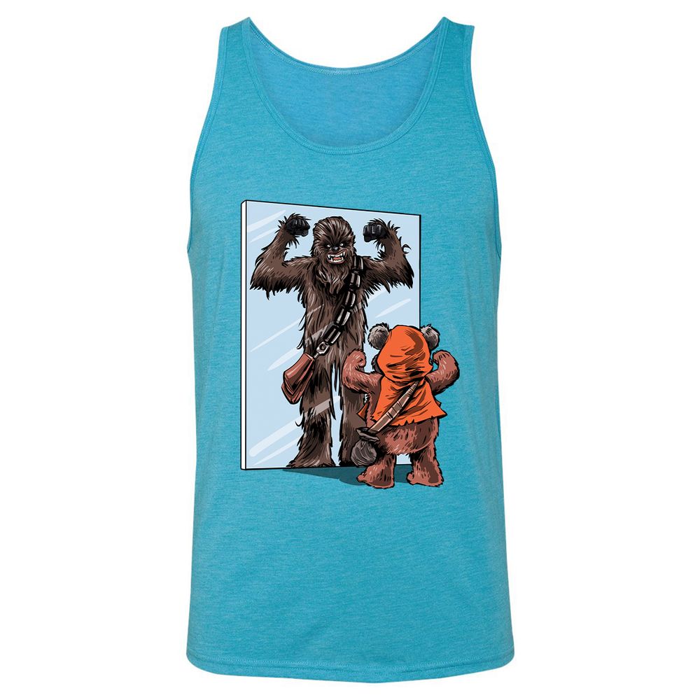 Unisex Jersey Tank - HVP3HRHG - Aqua Triblend - 3