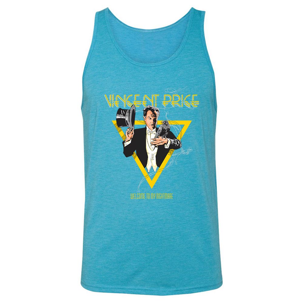 Unisex Jersey Tank - F99A4GAK - Aqua Triblend - 3