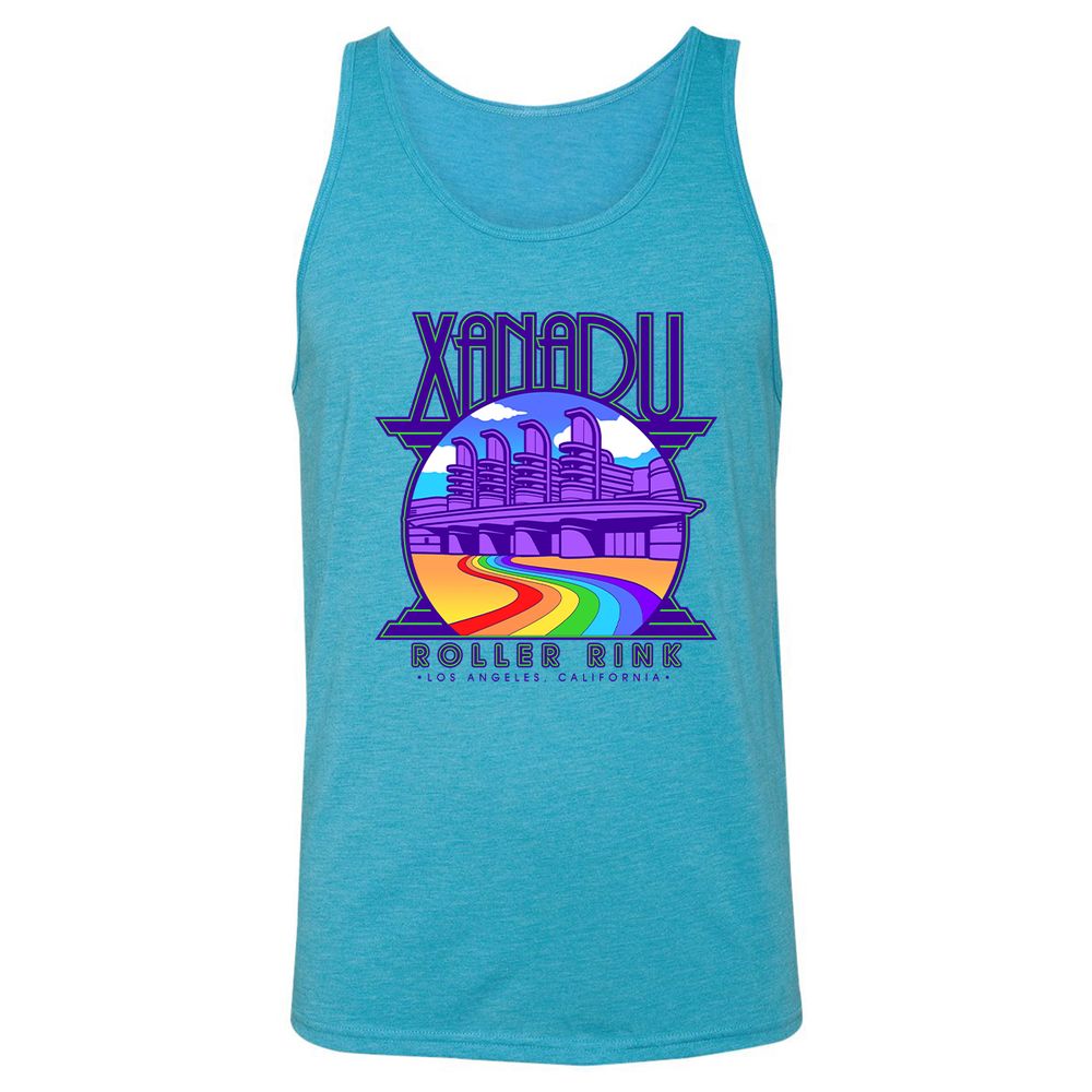 Xanadu Roller Rink - Aqua Triblend - 3