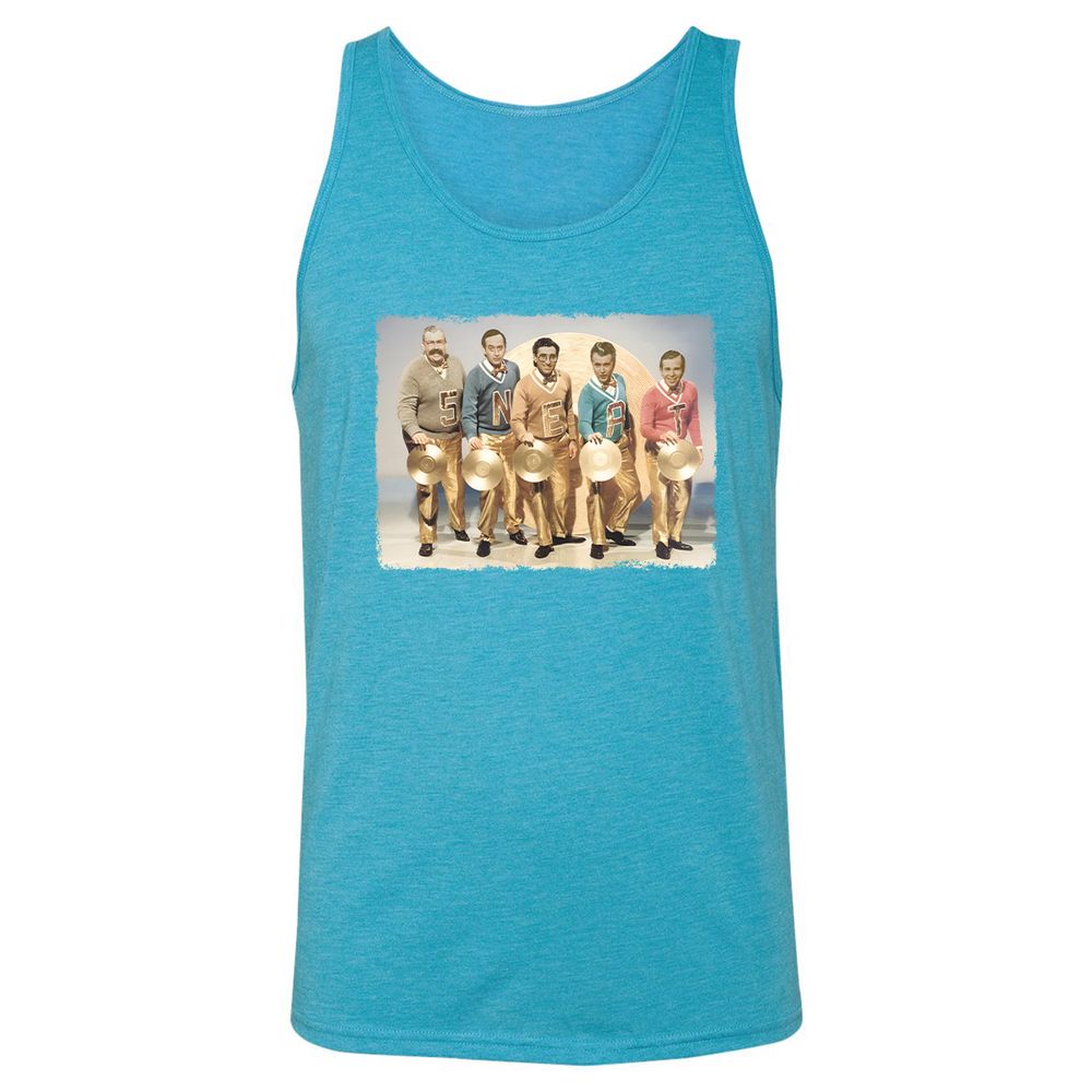 Unisex Jersey Tank - MFHBJGCU - Aqua Triblend - 3