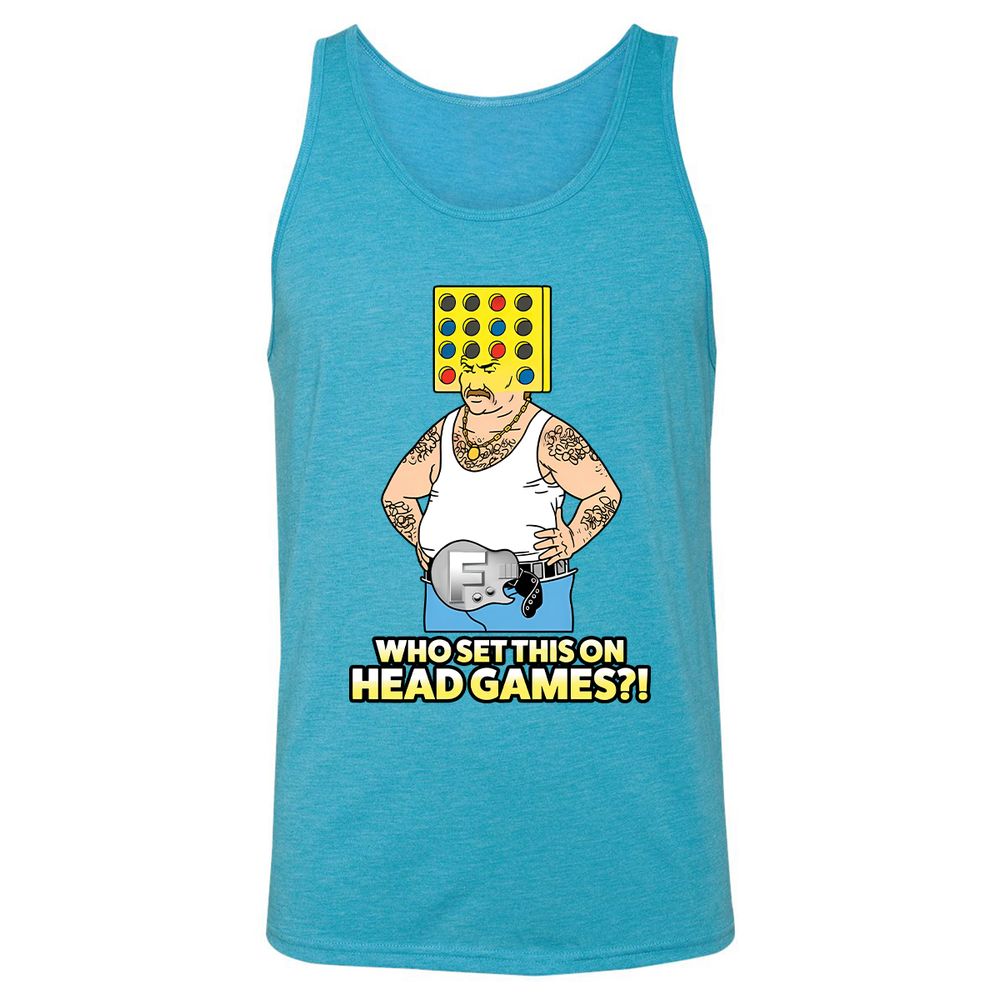 Unisex Jersey Tank - JTTFMC7N - Aqua Triblend - 3