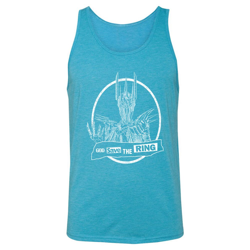 Unisex Jersey Tank - 59VEP91Q - Aqua Triblend - 3